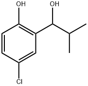 4-chloro-2-(1-hydroxy-2-methylpropyl)phenol Structure