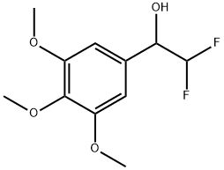 α-(Difluoromethyl)-3,4,5-trimethoxybenzenemethanol Structure