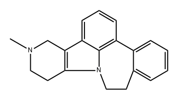 Benzo[d]pyrido[3',4':4,5]pyrrolo[3,2,1-jk][1]benzazepine, 4,5,6,7,9,10-hexahydro-5-methyl- 구조식 이미지