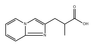 3-(Imidazo[1,2-a]pyridin-2-yl)-2-methylpropanoic acid Structure