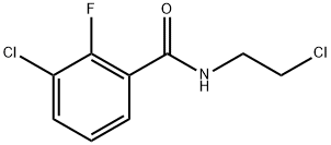 3-Chloro-N-(2-chloroethyl)-2-fluorobenzamide Structure