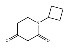 1-cyclobutylpiperidine-2,4-dione Structure