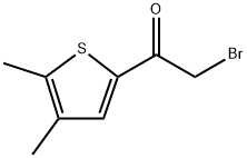 2-Bromo-1-(4,5-dimethyl-2-thienyl)ethanone Structure