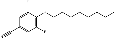 3,5-Difluoro-4-(octyloxy)benzonitrile Structure