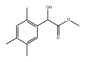 Methyl 2-hydroxy-2-(2,4,5-trimethylphenyl)acetate Structure