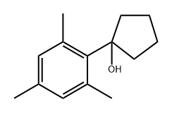 1-mesitylcyclopentanol Structure