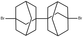 3,3'-dibromo-1,1'-bi(adamantane) 구조식 이미지