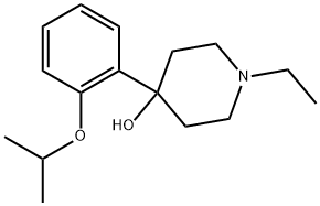 1-Ethyl-4-[2-(1-methylethoxy)phenyl]-4-piperidinol Structure