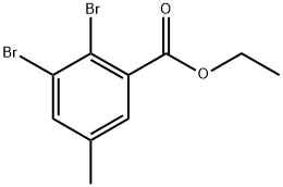 Ethyl 2,3-dibromo-5-methylbenzoate Structure