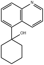 1-(quinolin-5-yl)cyclohexanol Structure