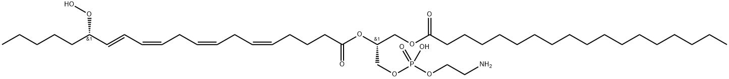 1-Stearoyl-2-15(S)-HpETE-sn-glycero-3-PE Structure