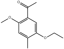 1-(5-Ethoxy-2-methoxy-4-methylphenyl)ethanone Structure