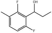 1-(2,6-difluoro-3-methylphenyl)propan-1-ol Structure