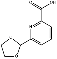 6-(1,3-dioxolan-2-yl)picolinic acid Structure
