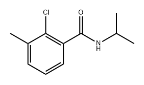 2-chloro-N-isopropyl-3-methylbenzamide Structure