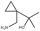 Cyclopropanemethanol, 1-(aminomethyl)-α,α-dimethyl- Structure