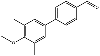 4'-Methoxy-3',5'-dimethyl-[1,1'-biphenyl]-4-carbaldehyde Structure