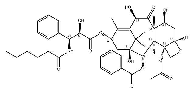 DEACETYLTAXOL C, 10-(RG) Structure