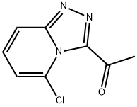 1-{5-chloro-[1,2,4]triazolo[4,3-a]pyridin-3-yl}ethan-1-one Structure