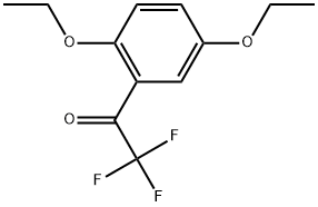 1-(2,5-Diethoxyphenyl)-2,2,2-trifluoroethanone Structure