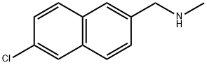 6-Chloro-N-methyl-2-naphthalenemethanamine Structure