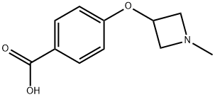 4-((1-methylazetidin-3-yl)oxy)benzoicacid Structure