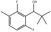 1-(2,6-difluoro-3-methylphenyl)-2,2-dimethylpropan-1-ol Structure