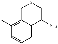 8-methylisothiochroman-4-amine Structure