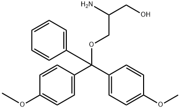 1-Propanol, 2-amino-3-[bis(4-methoxyphenyl)phenylmethoxy]- Structure