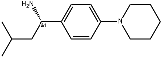 Benzenemethanamine, α-(2-methylpropyl)-4-(1-piperidinyl)-, (αS)- 구조식 이미지