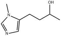 α,1-Dimethyl-1H-imidazole-5-propanol 구조식 이미지