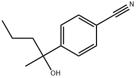 4-(2-hydroxypentan-2-yl)benzonitrile Structure