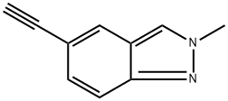 5-Ethynyl-2-methyl-2H-indazole 구조식 이미지