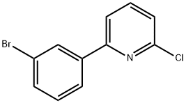 2-(3-Bromophenyl)-6-chloropyridine Structure