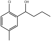 2-Chloro-5-methyl-α-propylbenzenemethanol 구조식 이미지