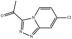 1-{7-chloro-[1,2,4]triazolo[4,3-a]pyridin-3-yl}ethan-1-one Structure