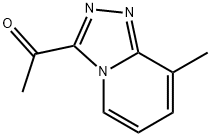 1-{8-methyl-[1,2,4]triazolo[4,3-a]pyridin-3-yl}ethan-1-one Structure