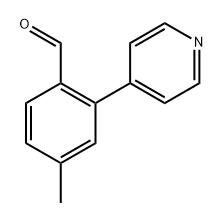 4-Methyl-2-(pyridin-4-yl)benzaldehyde 구조식 이미지