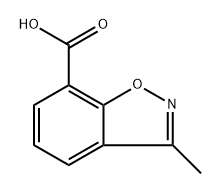 3-methylbenzo[d]isoxazole-7-carboxylic acid Structure