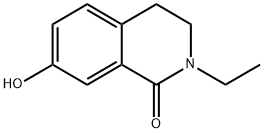 2-Ethyl-7-hydroxy-3,4-dihydroisoquinolin-1(2H)-one Structure