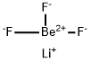 Beryllate(1-), trifluoro-, lithium (8CI,9CI) Structure