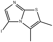 5-iodo-2,3-dimethylimidazo[2,1-b]thiazole Structure