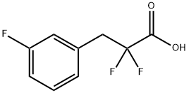 Benzenepropanoic acid, α,α,3-trifluoro- Structure