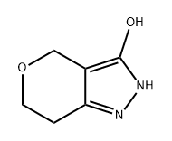 1,2,4,7-Tetrahydro-5H-pyrano[3,4-c]pyrazol-3-one Structure