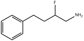 Benzenebutanamine, β-fluoro- Structure