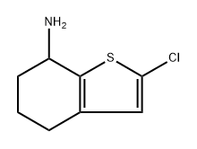 2-Chloro-4,5,6,7-tetrahydrobenzo[b]thiophen-7-amine Structure