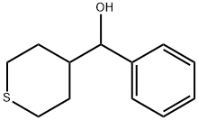 2H-Thiopyran-4-methanol, tetrahydro-α-phenyl- 구조식 이미지