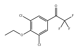 1-(3,5-Dichloro-4-ethoxyphenyl)-2,2,2-trifluoroethanone Structure