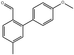 4'-Methoxy-5-methyl-[1,1'-biphenyl]-2-carbaldehyde Structure