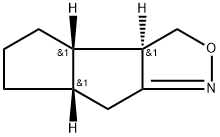 Pentaleno[2,1-c]isoxazole, 3,3a,3b,4,5,6,6a,7-octahydro-, (3a-alpha-,3b-ba-,6a-ba-)- (9CI) 구조식 이미지